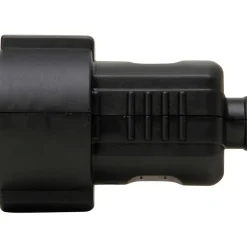 Kopp Contrastekker RA - Kunststof - Zwart - 3680W