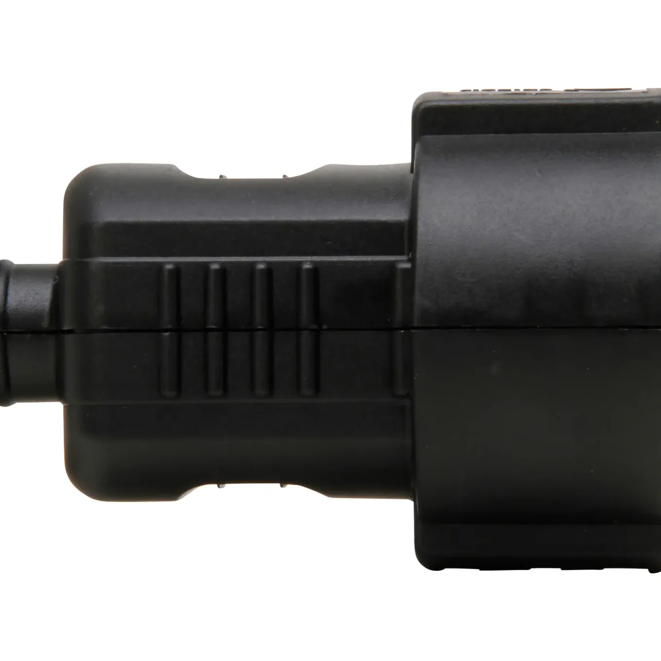 Kopp Contrastekker RA - Kunststof - Zwart - 3680W