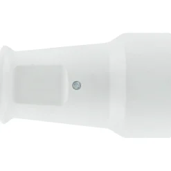 Kopp contrastekker randaarde PVC grijs
