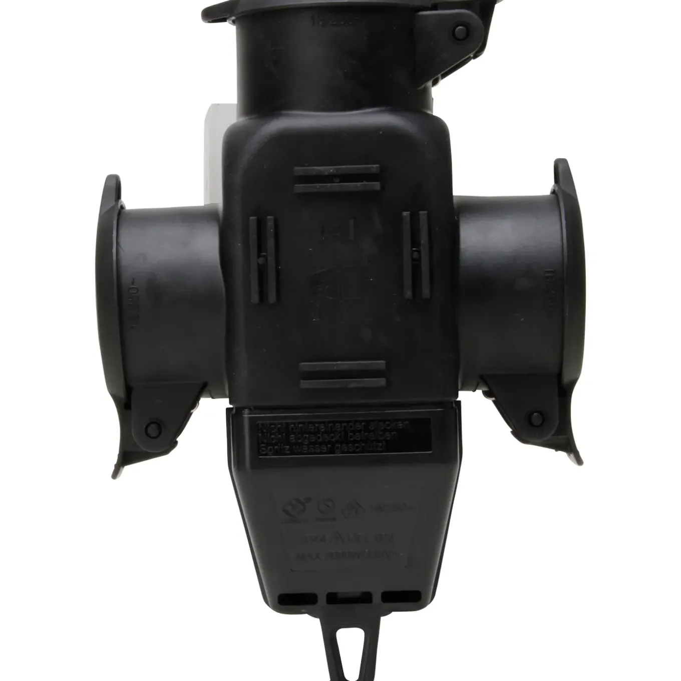 Kopp Contrastekker - Zwart - Kunststof - 3680W