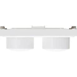Kopp duo-dimmerplaat Athenis helder wit