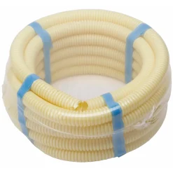 Kopp flexibele buis 3/4" 19mm crème 5m