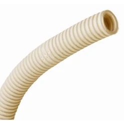 Kopp flexibele buis 3/4" (19mm) crème 20m