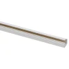 Kopp kabelgoot 12,5x13mm + plakstrip 1m
