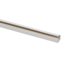 Kopp kabelgoot 12,5x13mm + plakstrip 1m