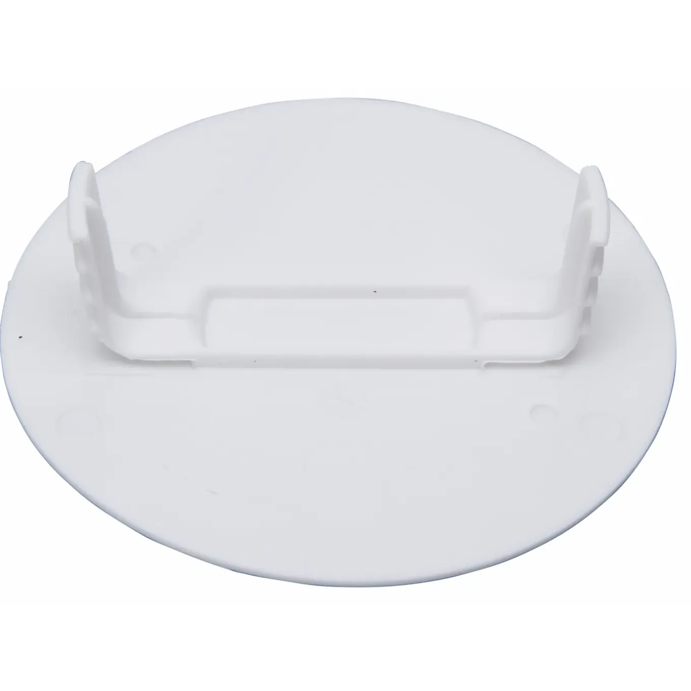 Kopp klik blindplaat rond wit