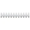 Kopp kroonklem 4-6mm 12-polig 2 stuks wit