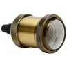 Kopp lamphouder E27 retro brons
