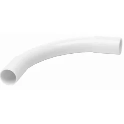 Kopp PVC bocht 5/8 wit 16mm 5st.