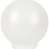 Kopp schroefkogel PVC 110mm transparant