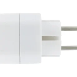 Kopp stekker adapter euro 3-voudig wit