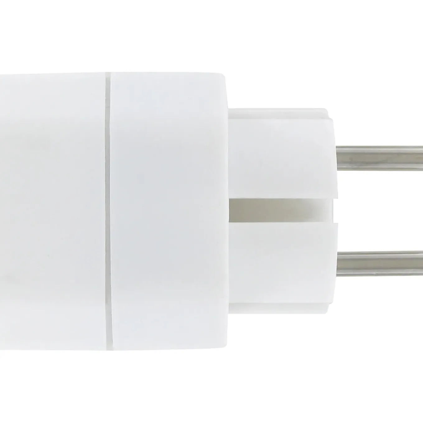 Kopp stekker adapter euro 3-voudig wit