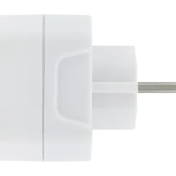 Kopp stekker adapter euro 3-voudig wit