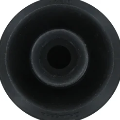 Kopp stekker geaard PVC IP44 zwart