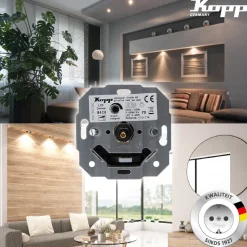 Kopp TechnikCenter Dimmer - Inbouw - 3-35W