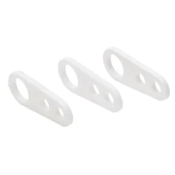 Kopp verlichting ophanghaak wit 3 stuks