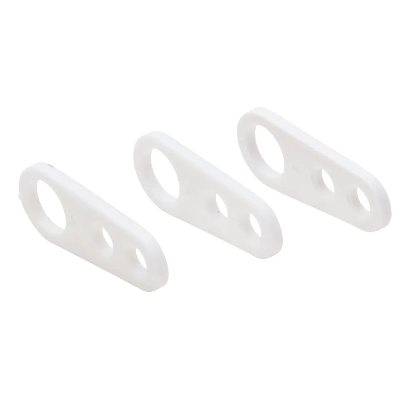 Kopp verlichting ophanghaak wit 3 stuks