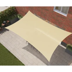 Kopu Schaduwdoek Rechthoek 280 Gram Waterdoorlatend 3x4 M - Creme