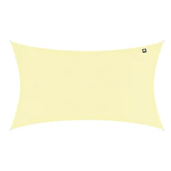 Kopu Schaduwdoek Rechthoek 2x4 M Waterdicht - Zonnedoek - Creme