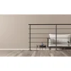 Kordo - Balustradepaal Voor Vlakke Montage - Prestio - Zwart Aluminium