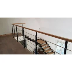 Kordo - Balustradeset - Universo - Zwart Staal - 2 M