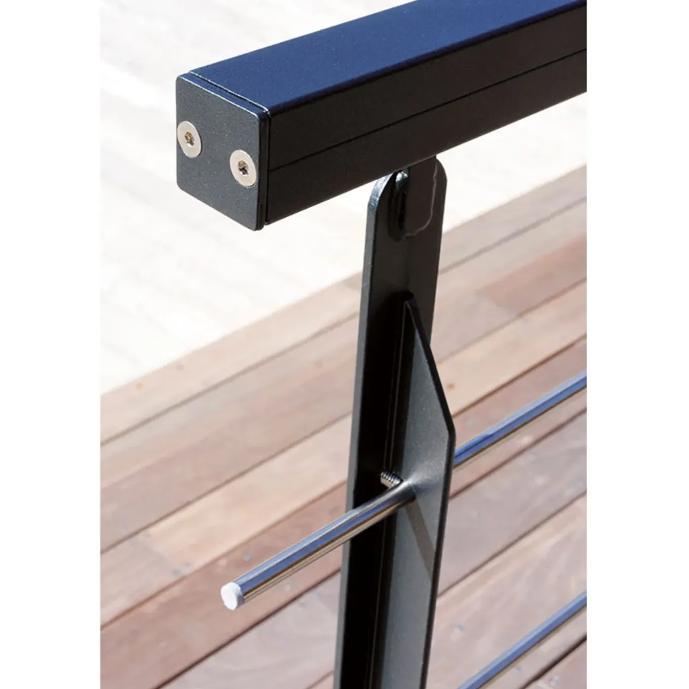 Kordo - Balustradeset - Universo - Zwart Staal - 2 M