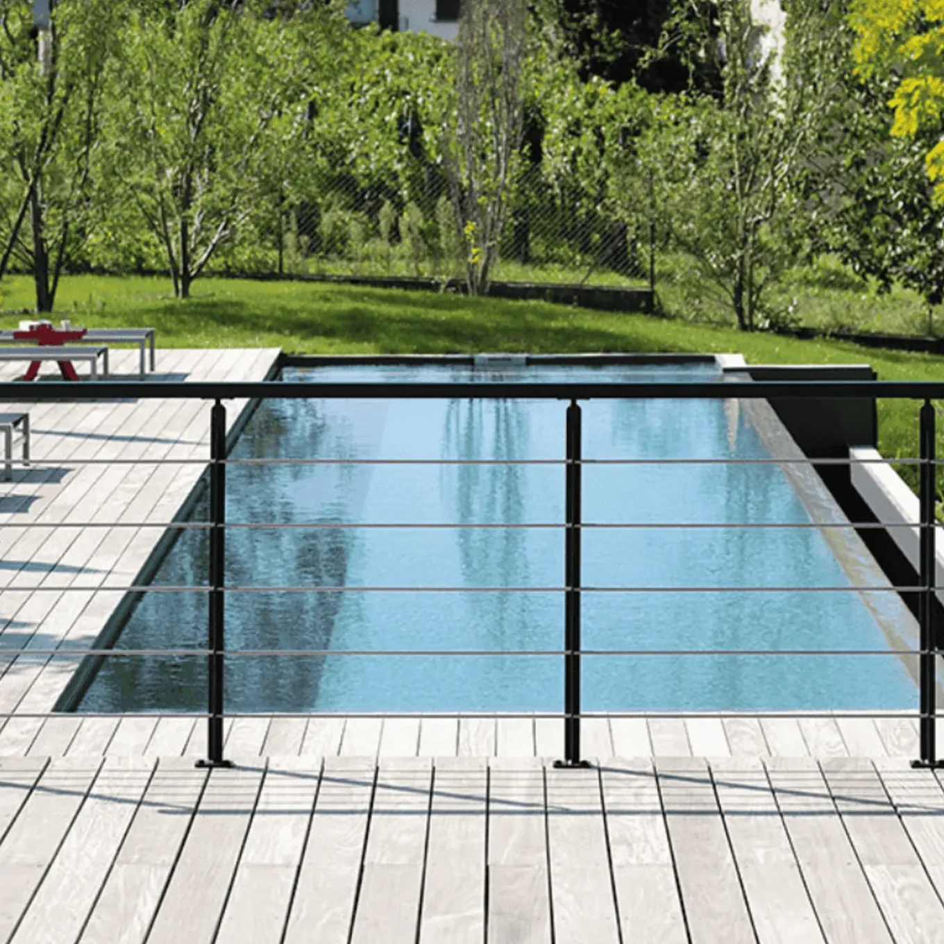 Kordo - Balustradeset - Universo - Zwart Staal - 2 M
