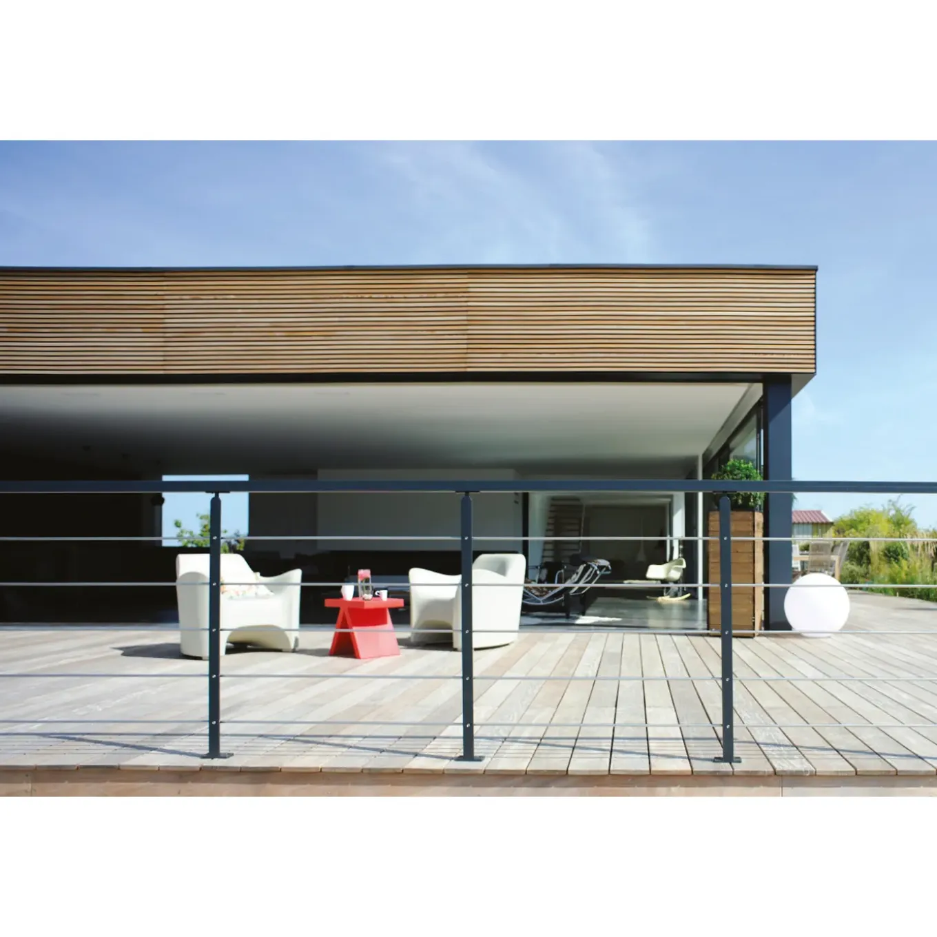 Kordo - Balustradeset - Universo - Zwart Staal - 2 M