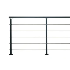 Kordo - Balustradeset - Universo - Zwart Staal - 2 M
