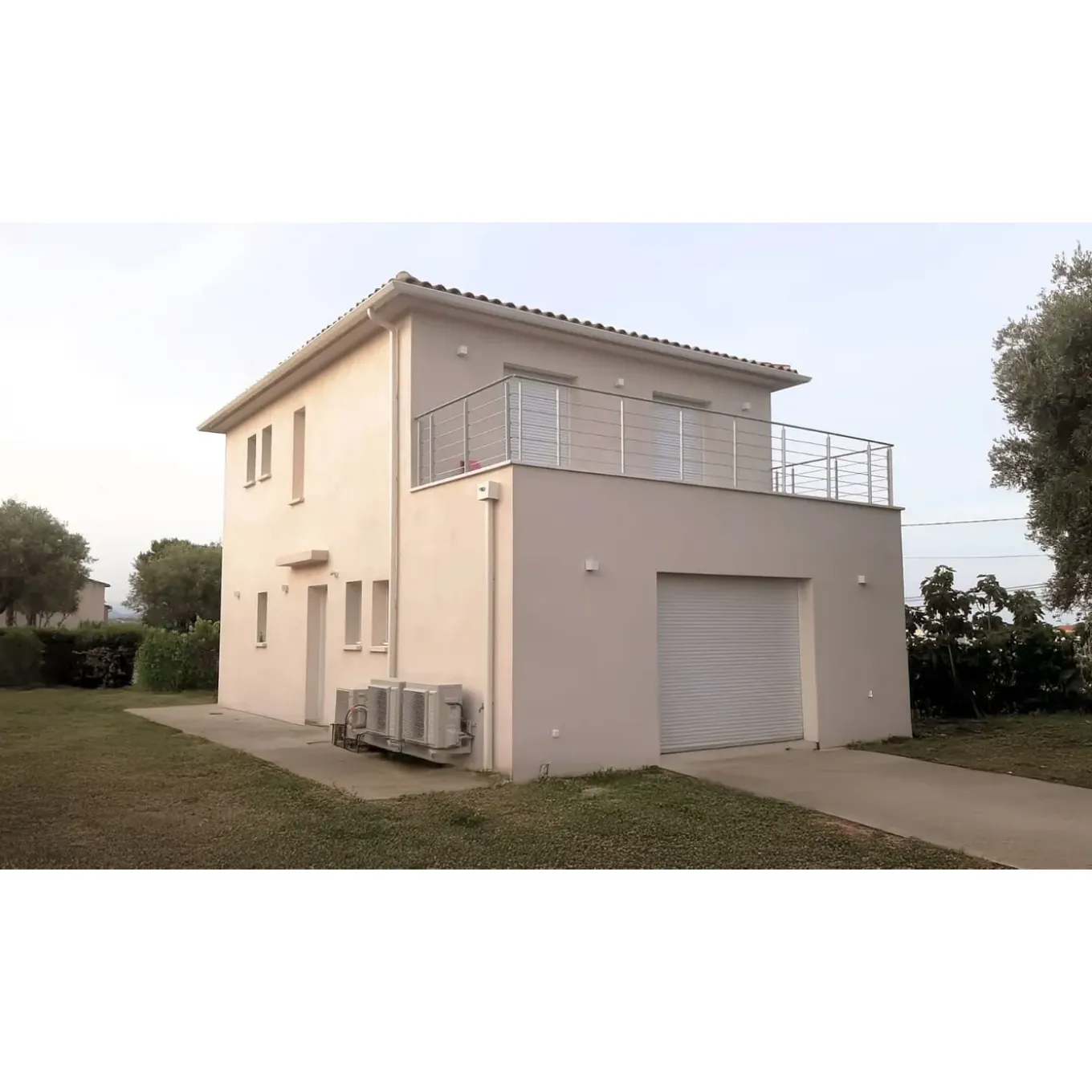 Kordo - Balustradeset Voor Vlakke Montage - Prestio - Grijs Aluminium - 2 M