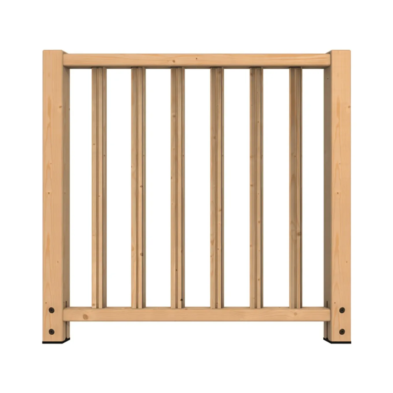 Kordo - Balustrade Vulling Kit - Dennenhout - 1 M