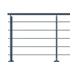 Kordo Initio Balustrade Plat Gelegd Antraciet Grijs 200cm