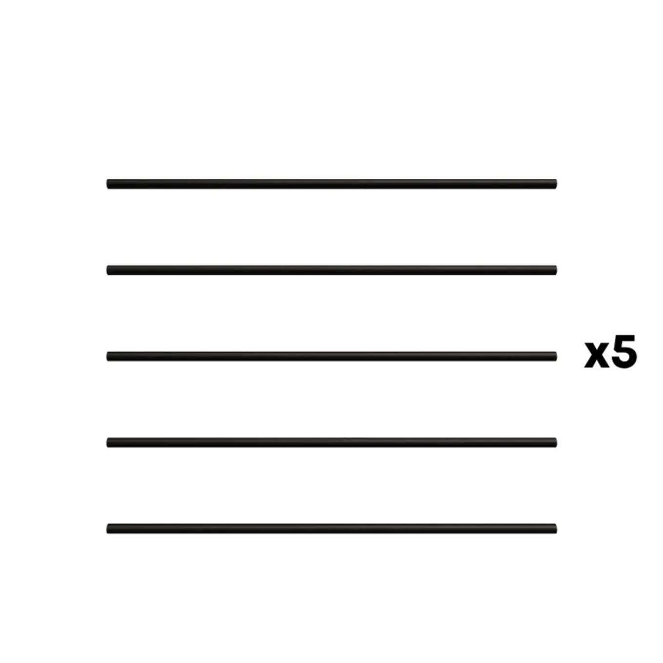 Kordo - Vullingkit Met Buizen Voor Houten Balustrade - Sepia - 1m