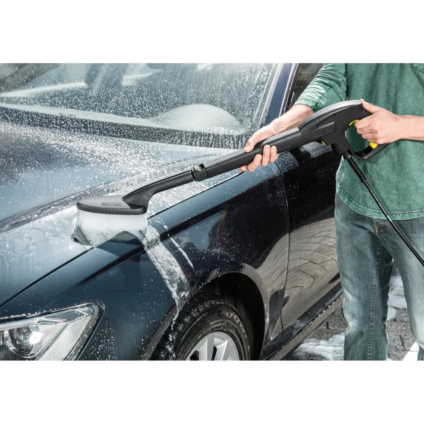 Kärcher Wasborstel WB 50 Voor K2-K7 Hogedrukreinigers Voor Gevoelige Oppervlakken En Auto