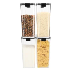 Krumble Voorraadpot Plastic 1800 Ml - Set Van 4