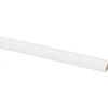 Kwartronde lat MDF wit zelfklevend 13x13mm 260cm