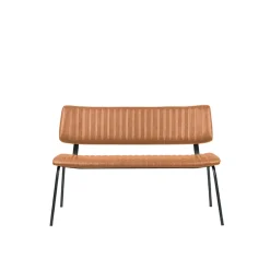Label51 - Eetkamerbanken Gusto - Bruin - 63x120x81cm