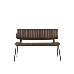 LABEL51 - Eetkamerbanken Gusto - Bruin - 63x120x81cm