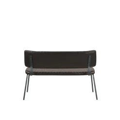 Label51 - Eetkamerbanken Gusto - Donkerbruin - 63x120x81cm