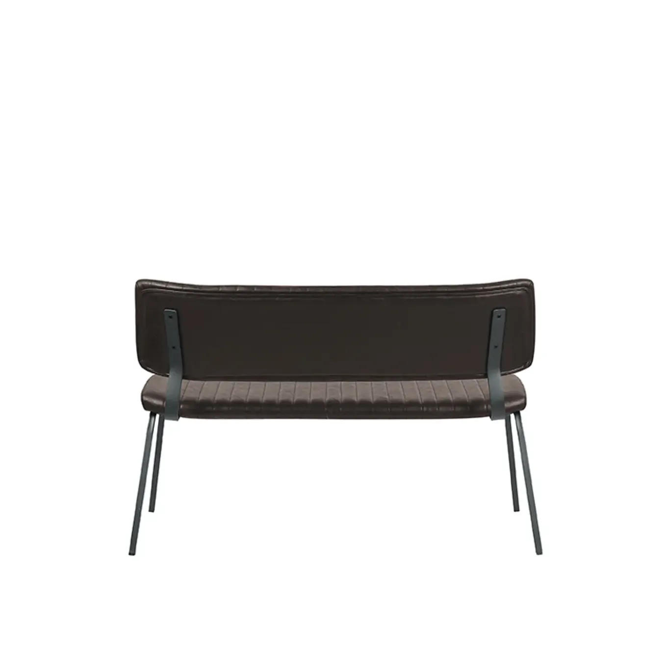 Label51 - Eetkamerbanken Gusto - Donkerbruin - 63x120x81cm