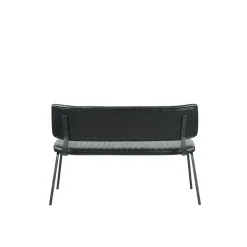 Label51 - Eetkamerbanken Gusto - Zwart - 63x120x81cm