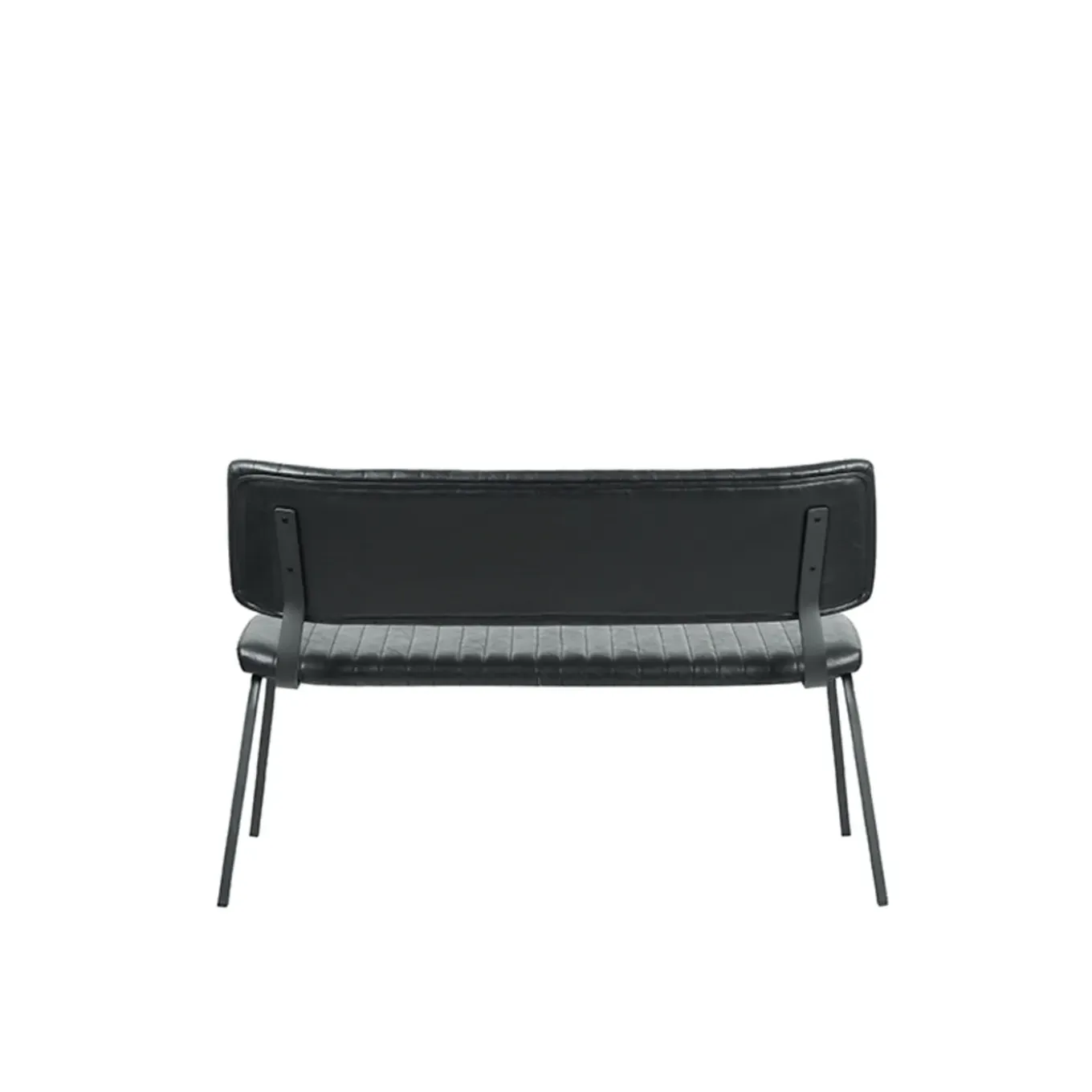 Label51 - Eetkamerbanken Gusto - Zwart - 63x120x81cm
