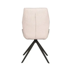 Label51 - Eetkamerstoel Comfy - Beige - 64x48x91cm - Set Van 2