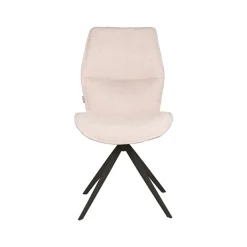 Label51 - Eetkamerstoel Comfy - Beige - 64x48x91cm - Set Van 2