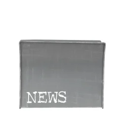 Label51 - Woondecoratie Magazinehouder - Grijs - 18x35x29cm