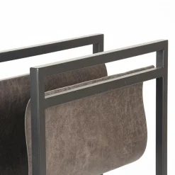 LABEL51 - Woondecoratie Magazinehouder - Grijs - 20x45x38cm