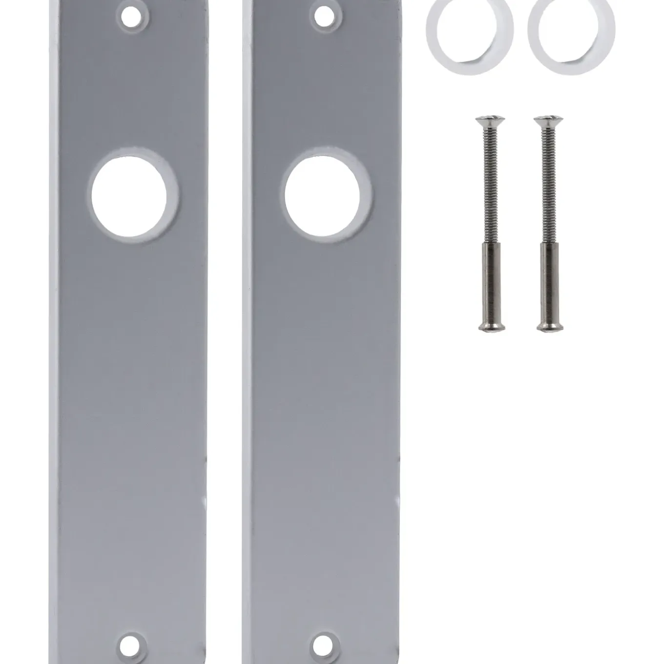 Langschild blind aluminium