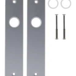 Langschild blind aluminium