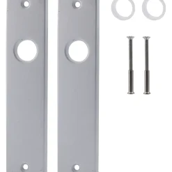 Langschild blind aluminium