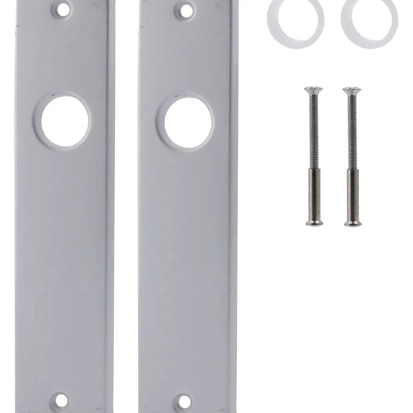 Langschild blind aluminium